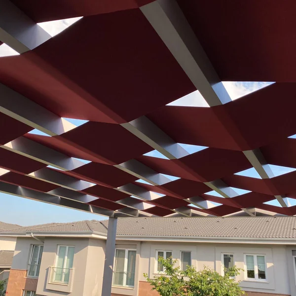 Ferahevler Mah. çevresi için Bayraktar Tente'nin İstanbul'da uyguladığı pergola tente örneği