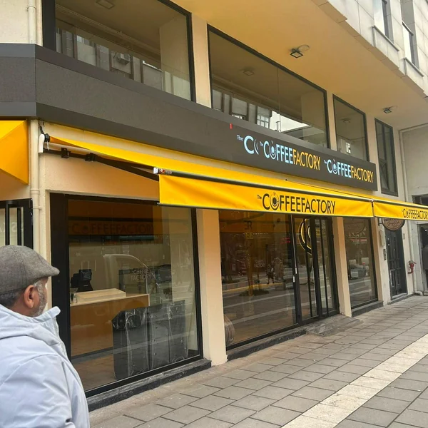 Elbasan Mah. çevresi için Bayraktar Tente'nin İstanbul'da uyguladığı körüklü tente örneği